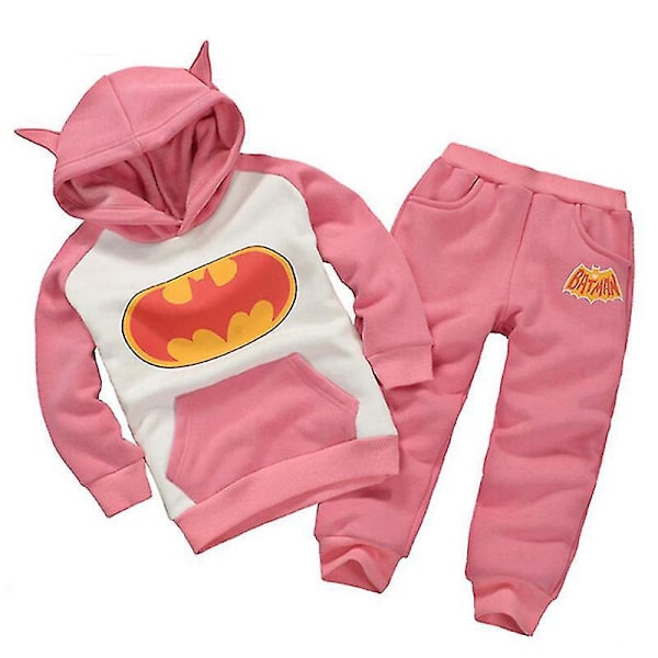Tyttöjen Batman-verryttelyasusetti 120(100-110CM)