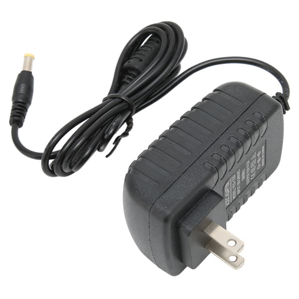 Strømadapter Kortslutningsbeskyttelse Anti-interferens Liten DC Ripple Strømforsyningsadapter 100‑240V US-plugg