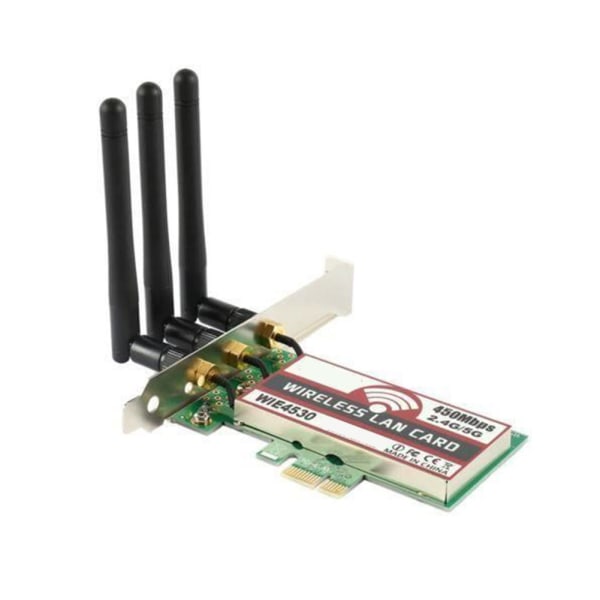 Dual Band 5Ghz/2.4Ghz Pci-E 450M langaton Wi-Fi-verkkosovitinkortti PC:lle