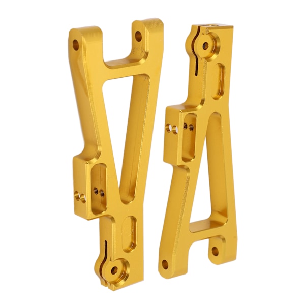 2 st främre och bakre nedre svingarmar i aluminiumlegering Nedre upphängningsarm för JLB 1/10 bilserie Guld