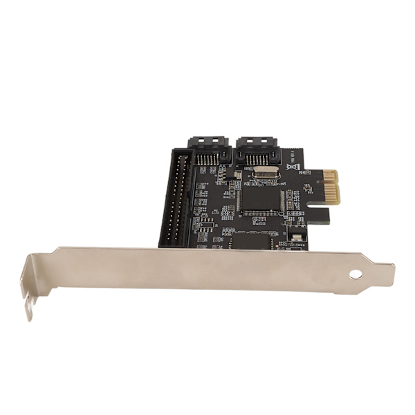 PCIe 2.0 SATA-kort 2 porte 40pin interface 6.0 Gbps 3.0 Gbps 1.5 Gbps SSD PCI E til SATA udvidelseskort til Win