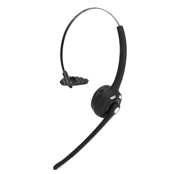 Bluetooth-telefonhodesett Enkeltøret roterbar mikrofon Trådløst forretningshodesett for bærbar mobiltelefon PC-nettbrett