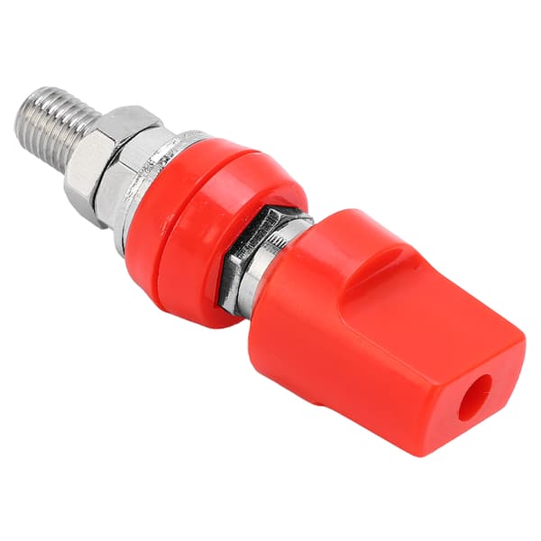 Terminal Multipurpose 4mm Mässing Platt Lock M8 100A Hög Ström Terminalblock med JackRed