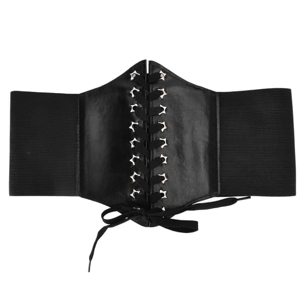 Midjebelte Retro Design Stram Elastisitet Justerbar Slank Moteriktig Midje for Klesdekorasjon