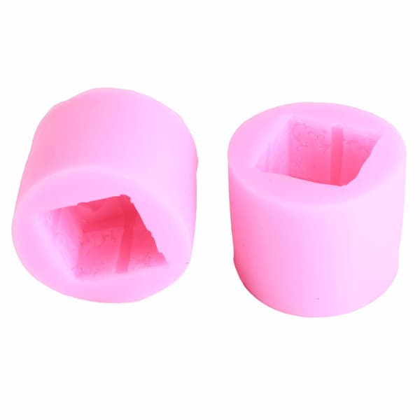 Silikonform Håndlaget DIY Tredimensjonal Duftende Gips Lys Silikonform