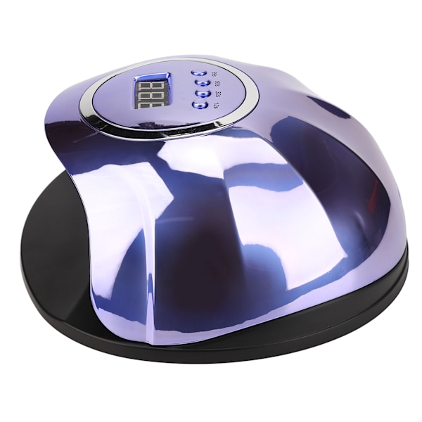 Gel nagellampa UV LED 48 ljuschips tidsinställning nageltork dubbel ljus infraröd sensor 120W 100‑240V EU-kontakt