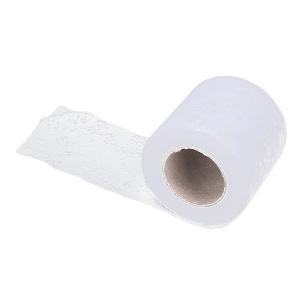 Tulletyg DIY-hantverk Slitstyrka Symfoni Polyester Lätt Bärbar Tulle Rullar 6cm Blekmedel