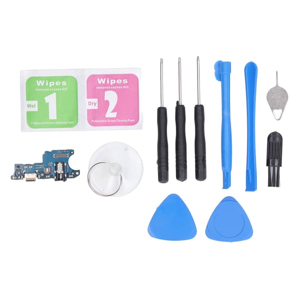 Original USB-ladeport Dock-kontaktkort Flexkabel-erstatning for Samsung A02S for A025U amerikansk versjon