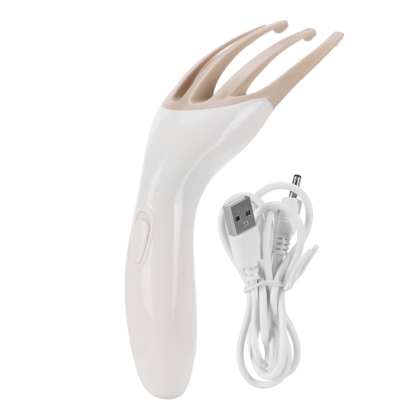 Elektrisk hodebunnsmassasjeapparat USB Plug-In bærbart hodemassasjeapparat for hele kroppen for avslapning hjemmekontor
