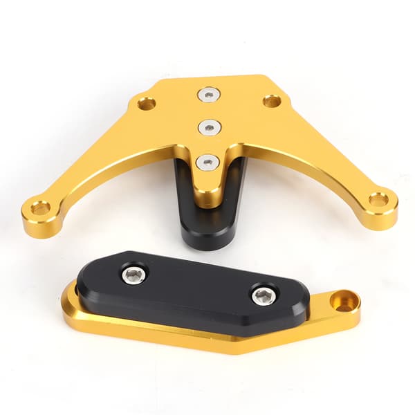 Motor Side Protector Deksel Ramme Slider Crash Guard Passer til Yamaha YZF‑1000 R1 2009‑2014 Gull