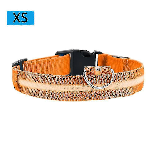 Fashion Pet Hunde Hvalp Nylon Selvlysende LED Lysende Hundesnore Til Katte Killing pink