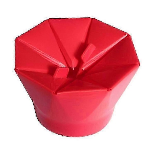 Popcornskål, Bärbar Vikbar Mikrovågsugn Popcornskål Värmebeständig Silikon Popcorn Maker DIY Hem Kök Verktyg