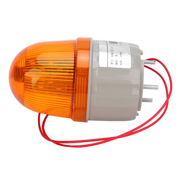 BERM hätävaroitusvalo ABS LED-äänihälytin tehtaille BEM-2071J DC24V 5W Keltainen