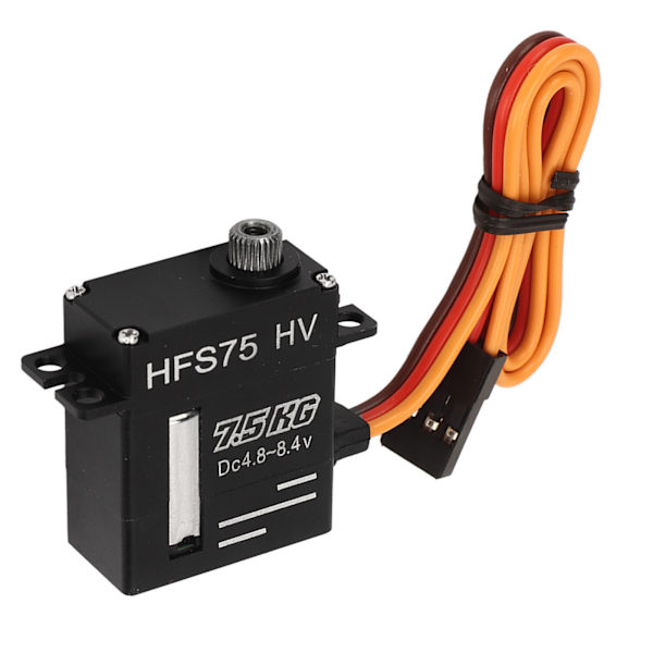 7,5 kg RC-servo helt i metall med hög vridning, ersättningsservo för fjärrstyrd bil för Traxxas TRX4M 1/18 RC-bil DC 4,8-8,4 V