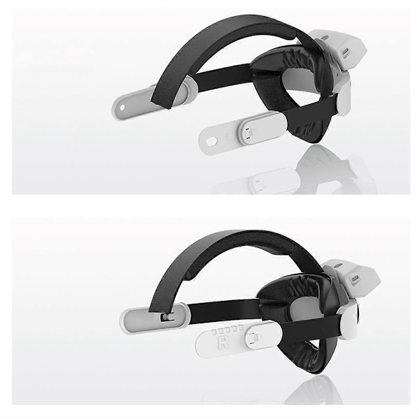 Genopladelig Head Elite Strap til Meta Quest2/Quest3/Quest3S Hvid55