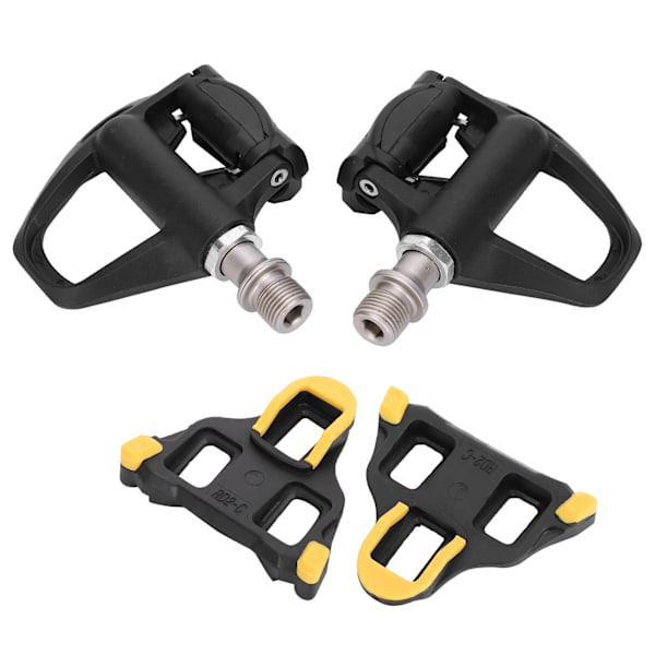 SPDSL Cykelvägscykel Självlåsande pedaler med klossar Cykelpedaler Reparationsbyte