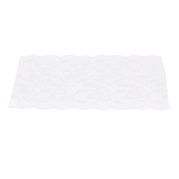 10 meter bred spetskant multifunktionell 4 färger 23 cm bredd mode elegans klädtillbehör spets för hushåll rosa