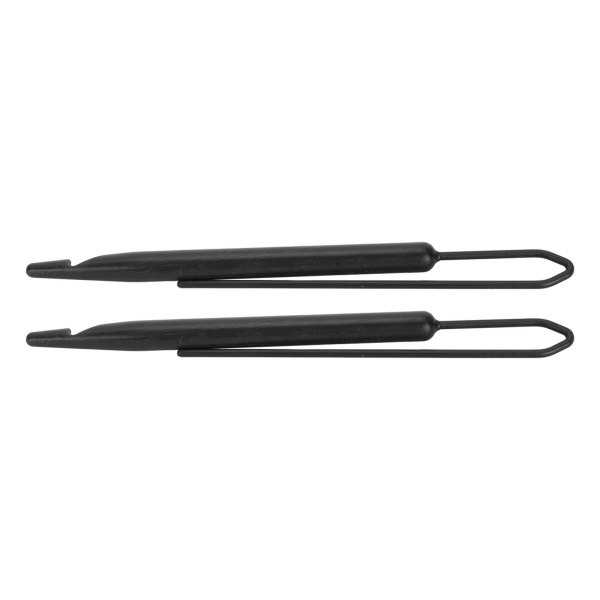 2 stk Dreadlock Heklekrok Dobbel Endet Sterk Plast Anti Slip Dreadlock Interlocking Verktøy for frisyrer DIY