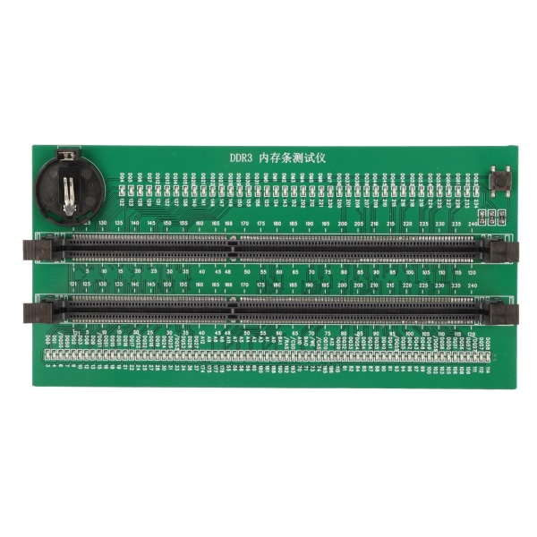 DDR3 Hukommelsestester PCB DDR3 Hukommelsestestkort med 110 LED-indikatorer til stationær computer DDR3 Hukommelse