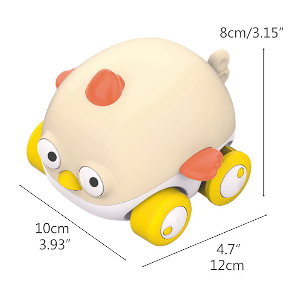 Baby Badleksaker Cartoon Animal Flytande Uppblåsbar Badkar Leksaker Simbassäng Spel Vattenleksaker Gåvor för 1-3 År Gamla Baby Pojkar Flickor