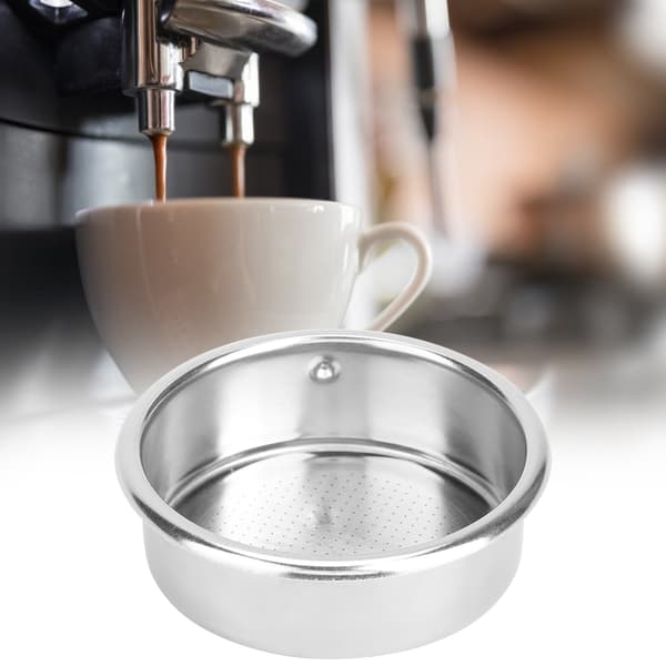 58 mm enkeltlags filterkurv i rustfrit stål til kaffemaskine