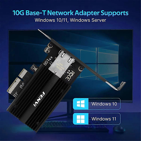 10 Gbps:n PCIe-verkkokortti Marvell AQC113C 10G RJ45 Ethernet PCI