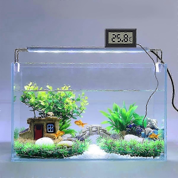 Inrigorous, 3 x Sort Digitalt Stål Køleskabsfryser Termometer med Temperaturdisplay Monitor