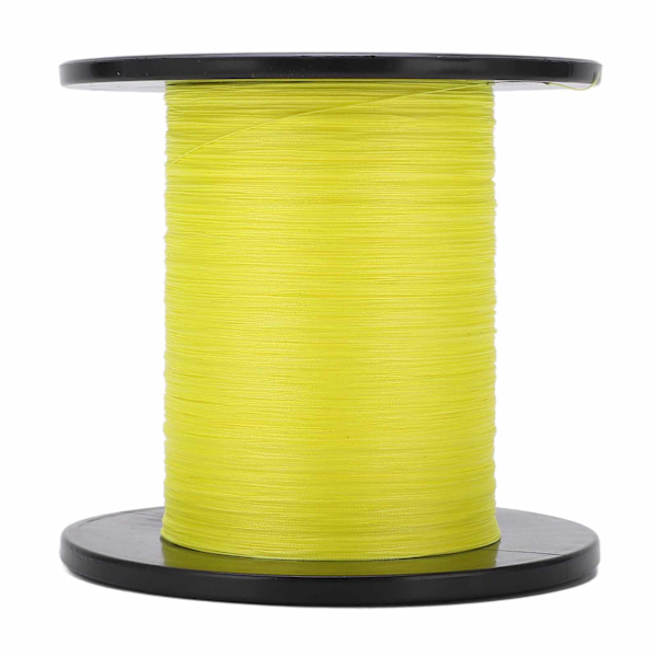 Flettet fiskesnøre 8 tråde 500m Ultra stærk PE fiskesnøre lokke wire kite streng gul til havfiskeri1.5
