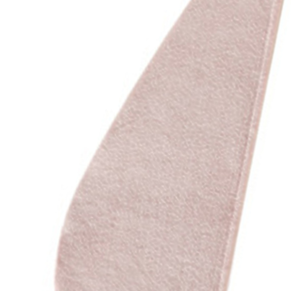 Hårhandduk Wrap Snabbtorkande Korallfleece Justerbar Storlek Andningsbar Bekväm för Kvinnor Rosa Kanin