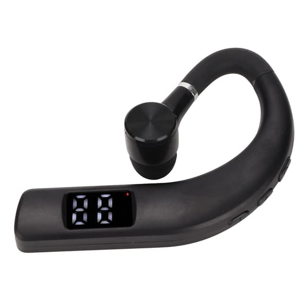 Bluetooth-headset IPX5 vandtæt håndfri støjreducerende enkeltøre Bluetooth-øretelefon til løb, kørsel, forretning