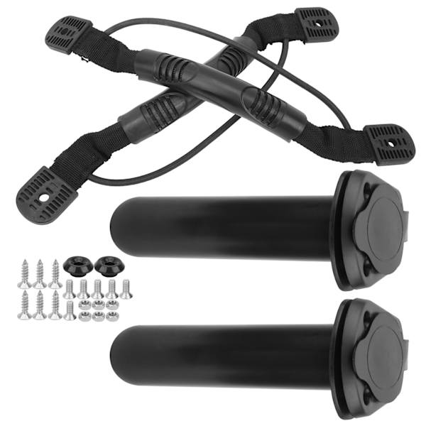 Kanot Oblique Fast Fiske Stativ Nylon Remband Handtag Fast Spänne Utrustning Set