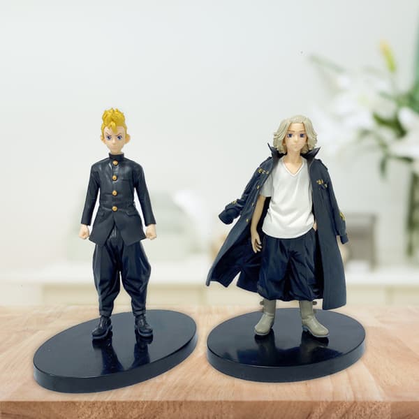 17CM Tecknad PVC-docka Figurin Prydnader Söt Anime Samlingsmodell Leksak för Sovrum Sängbord Vardagsrum