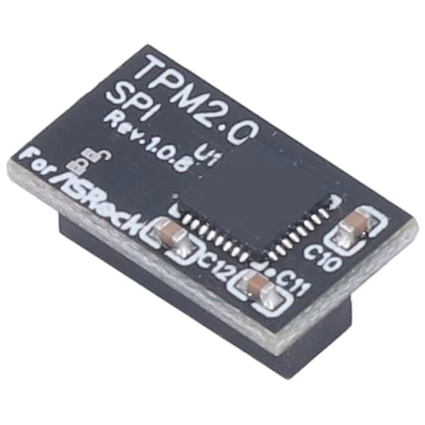 TPM2.0 Modul 14 Pin SPI Fjärrkorts Krypteringssäkerhetskort för Asrock Moderkort