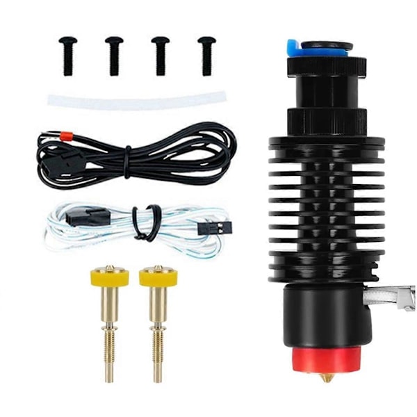 För E3D Revo Keramisk Hotend Kit V6 Radiator Mässingsmunstycke Uppvärmning B 0.25mm