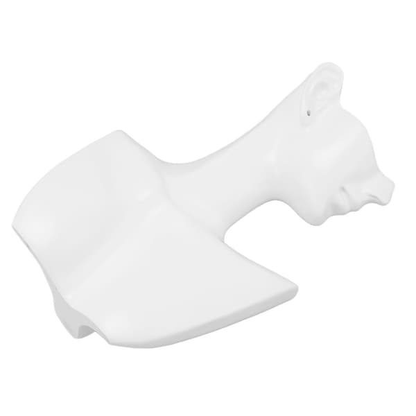 Mannequin Øredobber Stativ Hvit Medium Resin Stabil Byste Øredobber Holder Organizer for Halskjede