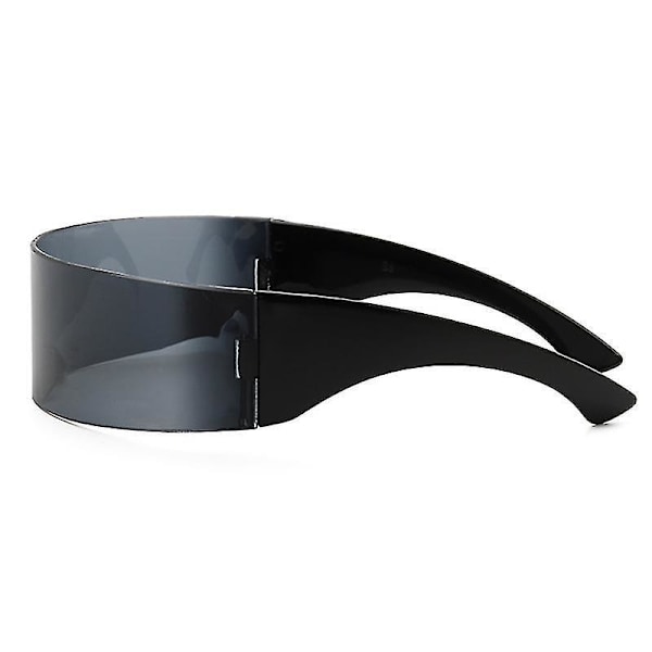 Nye Futuristiske Wrap Around Solbriller for Kostyme6