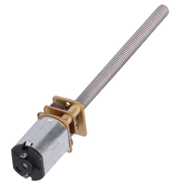 DC 6V Lineær girmotor blyskruve girkasse M4x55mm 90RPM for husholdningsapparater robot