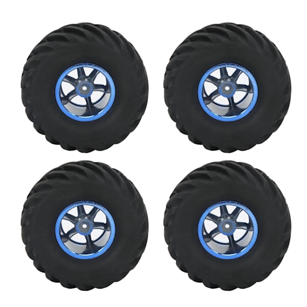 4 kpl 1/10 Scale Monster Truck Renkaat RC-auton renkaat ja pyörät 1/10-kaukosäätimelle