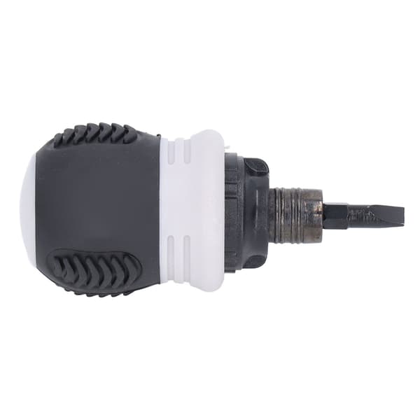 Skraldeskruetrækker Mini Magnetisk Krydshoved Slids 2 i 1 Krom Vanadium Stål Hardware Grå