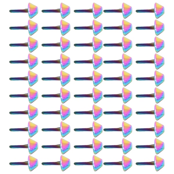 Spikhuvud Stud Fint utförande Färgglad design DIY Lätt Bärbar Järnkon Spikar 12mm