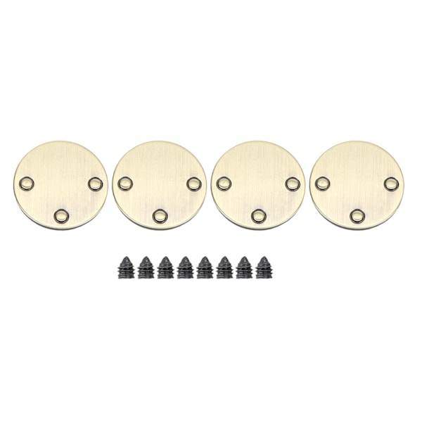 4 Sets Metal Round Buttons DIY Luggage Jeans Bag Leather Goods Decoration AccessoriesBronze B01‑51‑52053