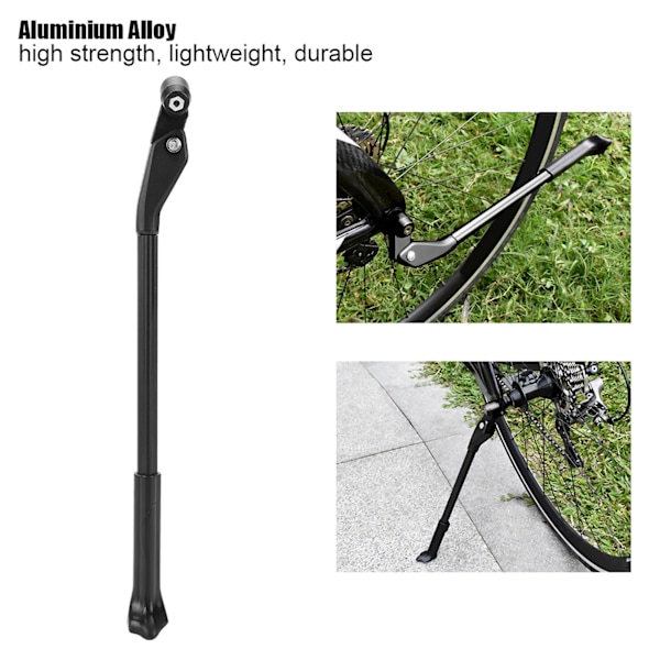 Justerbart cykelstöd i aluminiumlegering, sidostöd, tillbehör för 24-29 tum 700C cykel