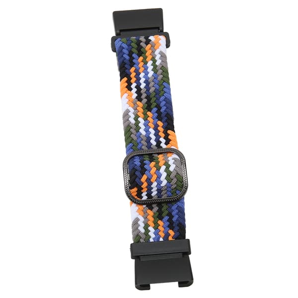 Elastisk urrem til Redmi Watch 2, justerbart legeringsstik, vævet nylon sportsurrem, denimfarve