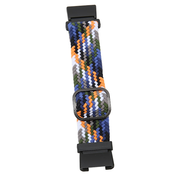 Elastiskt watch för Redmi Watch 2 Justerbar legeringskontakt Vävt nylon watch Denimfärg