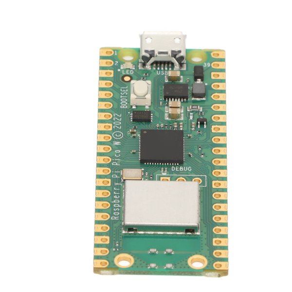 RP2040-mikrokontrollerikehityskortti 26 nastaa 2 Mt muistia 2,4 GHz mikro-ohjainkortti Raspberry Pi Pico W:lle