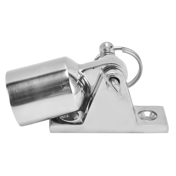 Bimini Top Monteringsbeslag 316 Rustfrit Stål Dæk Hængsel Rør Øje Endehætte Hardware 22mm