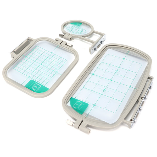 3-pack broderiram med hushålls multifunktionell broderi symaskin set för hemmet