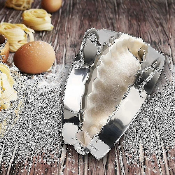Stor Empanada Maker, 15 cm Empanadapress i Rostfritt Stål, Bakverktyg, Fickpaj
