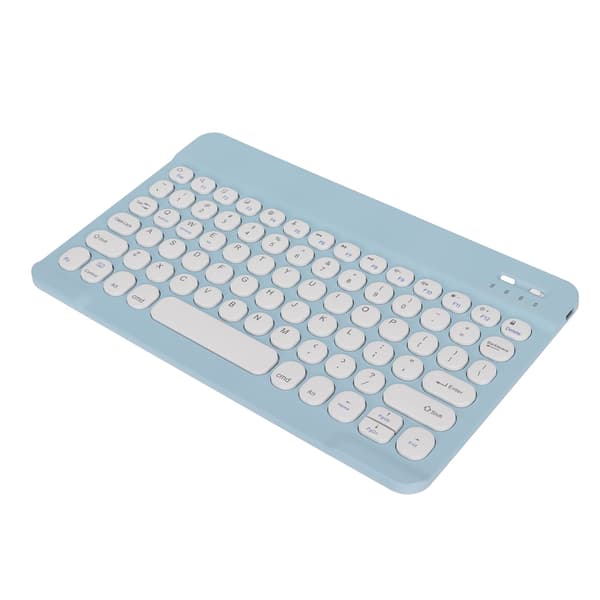 Trådløst tastatur Stabil forbindelse Mobiltelefon Tablet Laptop Tilbehør til IOS til Android til WindowsBlå
