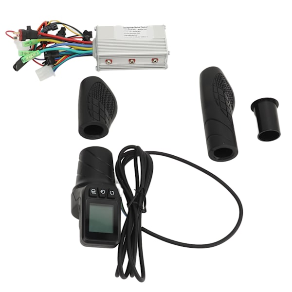 36V 48V 350W 13A sähköpyörän ohjain LCD-näytöllä 128DX puolikaasukahva pyörään